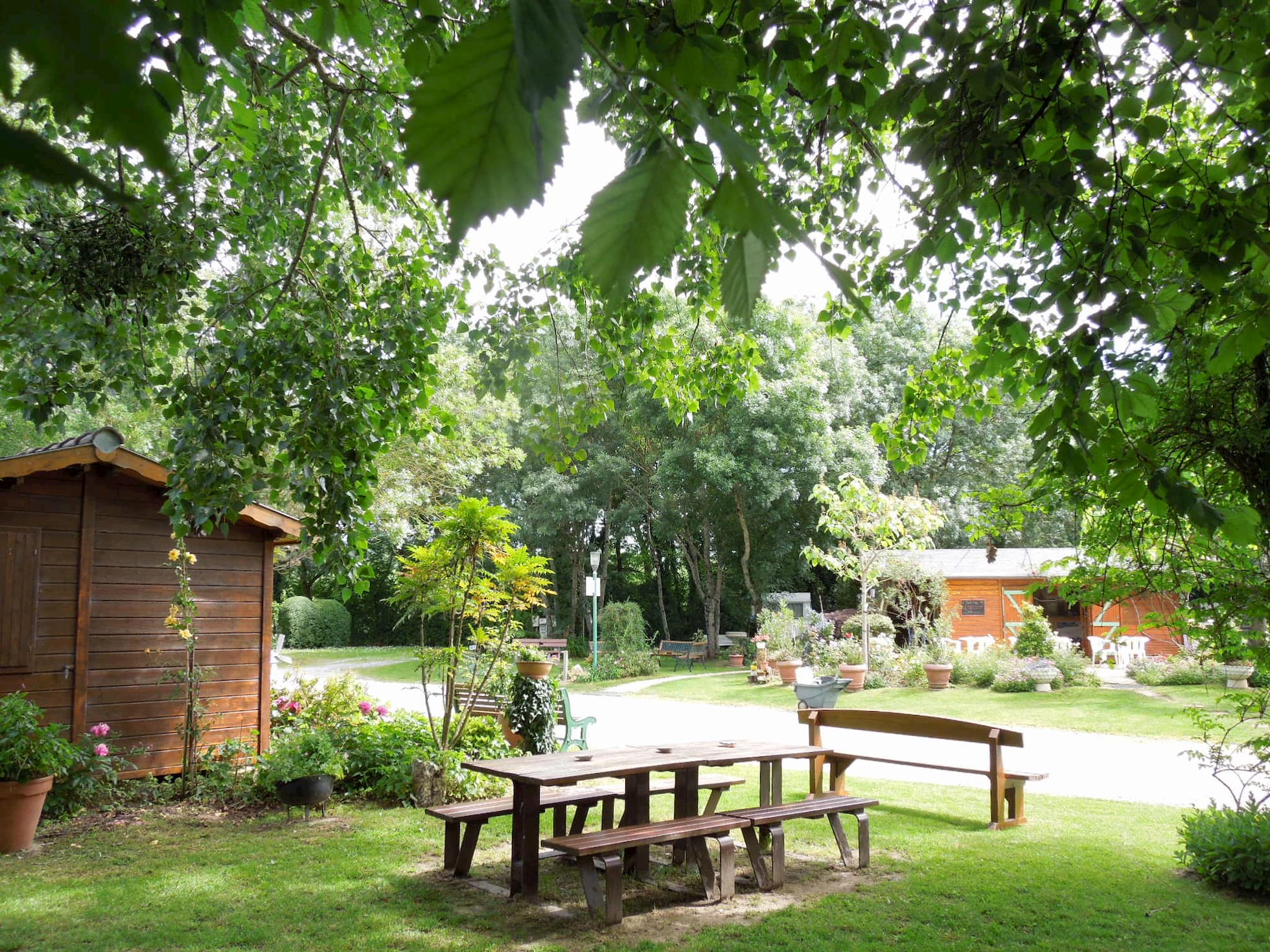 camping-accueil-chalet-banc